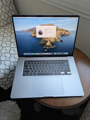 Macbook Pro Display: 16inch RAM: 32GB Storage: 500GB Processor:  6-core i7