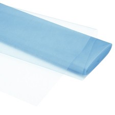 Tulle Fabric Rolls, 54 Inch by 20 Yards Fabric Spool Tulle, Grey Blue