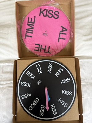 Harry Styles Kiss All The Time, Disco Occasionally Clock/Slip Mat & Vinyl LP