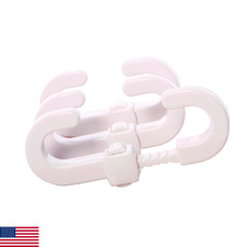 Dreambaby Secure -A-Lock Child Proof Sliding Safety Locks Mushroom Knobs D-Shape