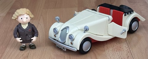 Rare Postman Pat Dr Sylvia Gilbertson Morgan Sports Car With Figure