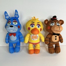 Five Nights at Freddy’s Toy Freddy Bonnie Chica Plush Lot PhatMojo 2025