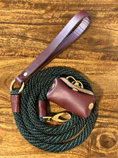 Dog Leash and Poop Bag Holder