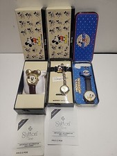 3 DISNEY Mickey Mouse WATCHES NOT WORKING