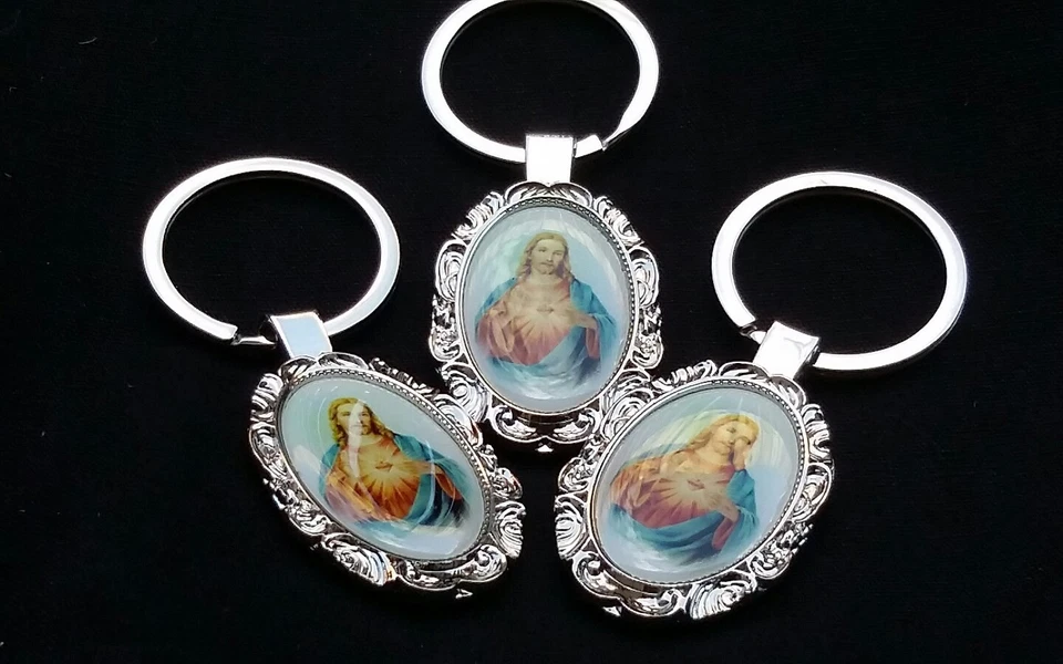 10 Recuerdos Bautizo, Llaveros Favores Fiesta Bautismo,Boda,Bautizo,Boda, 15 Foto 2 de 4