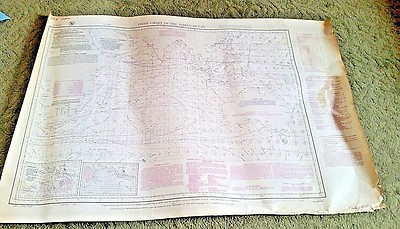 Pilot Chart of the INDIAN OCEAN #2603 US NAVY C.A.W.- JUNE 1944