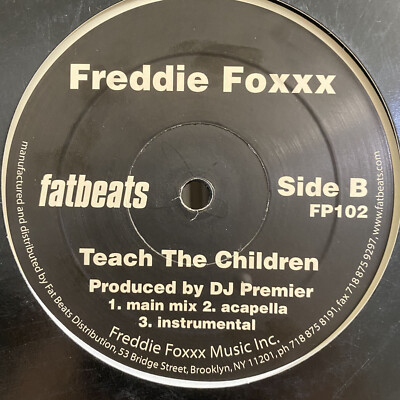 FREDDIE FOXXX / BUMPY KNUCKLES - TURN UP THE MIC (12