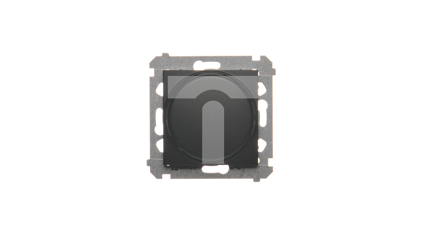 Simon 54 Rotary dimmer for dimmable LEDs 230 V (module) 2–250 W matt bl /T2UK