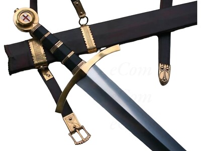 Custom Fully Handmade Battle Ready Sword, Knights Sword, Templar Long Swords