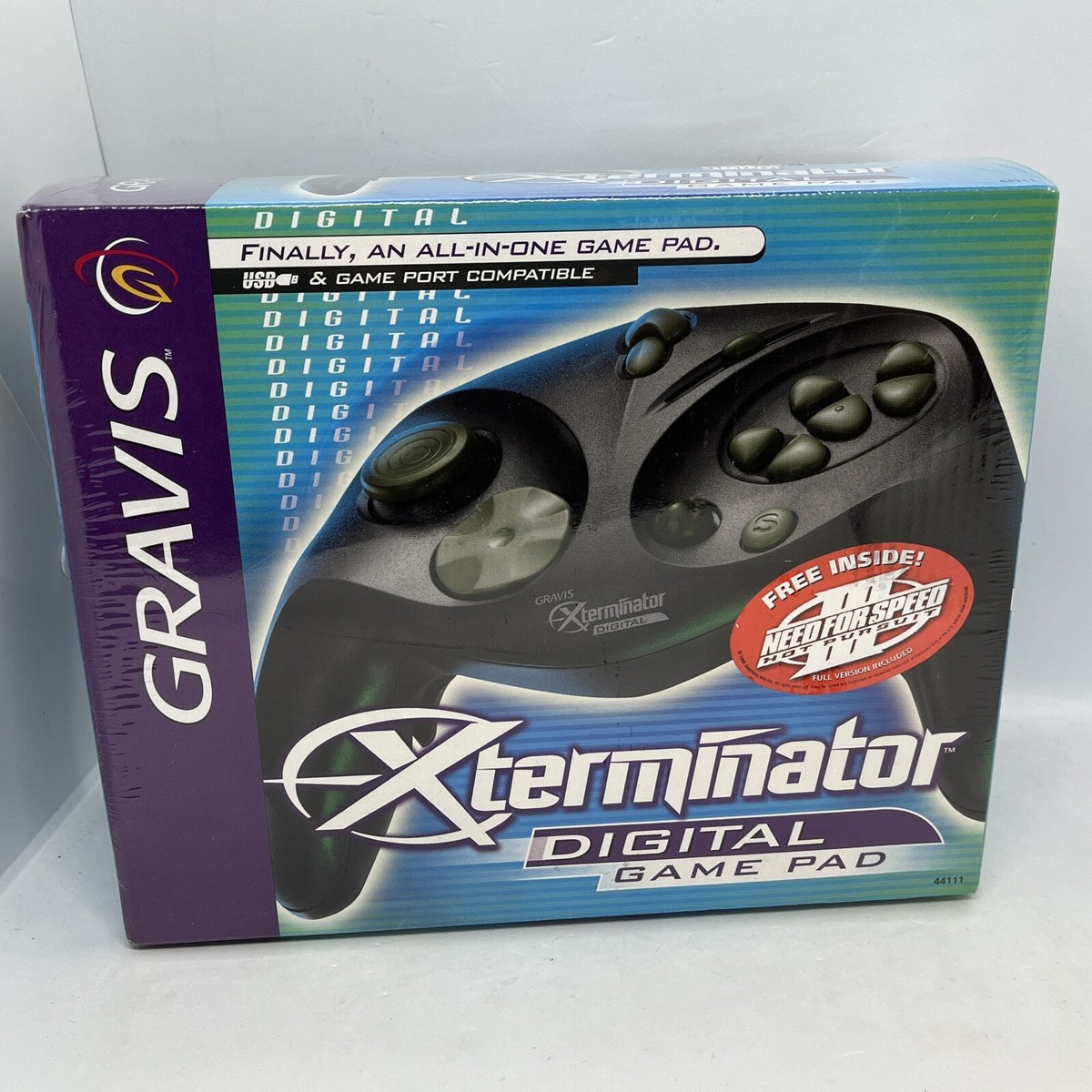 Vtg Gravis Xterminator PC Game Controller #44011 Windows 95/98