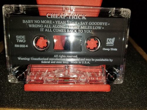 Cheap Trick by Cheap Trick (Cassette Tape)Cheap Trick Rec Red Ant Rec 1997 MINT✔ - Picture 6 of 9