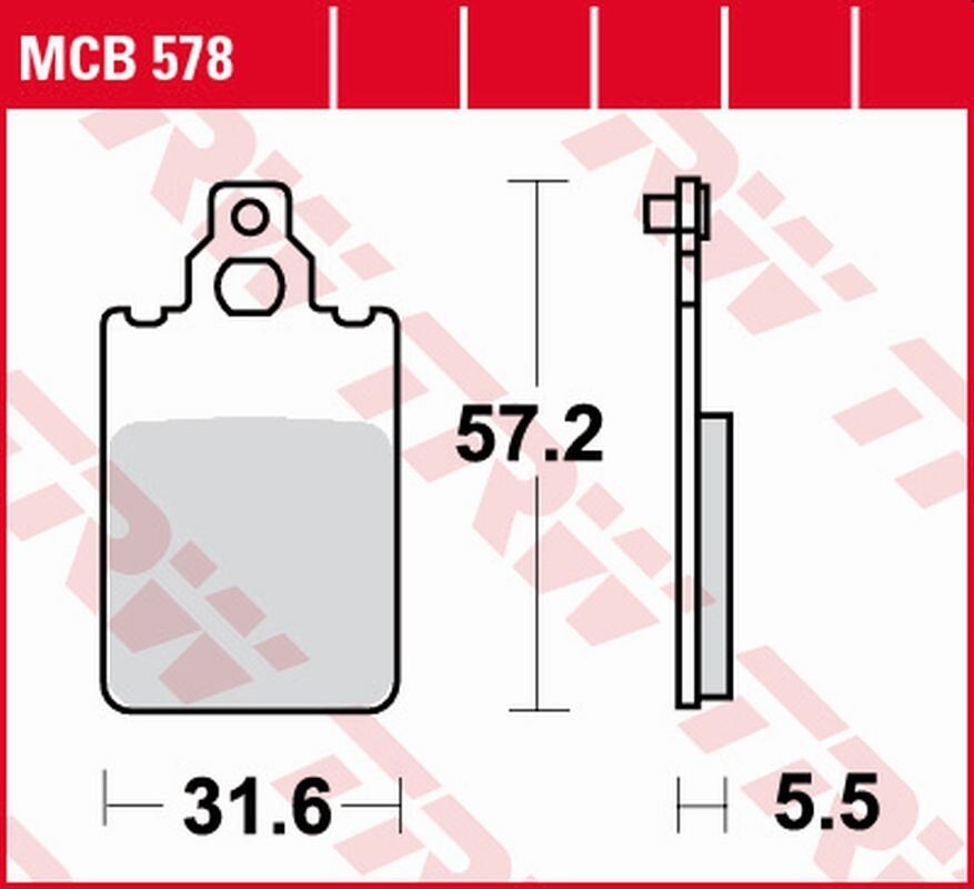 Plaquettes de frein ZF KH116 pour Aprilia RS 50, remède contre les disques creusés et bruits