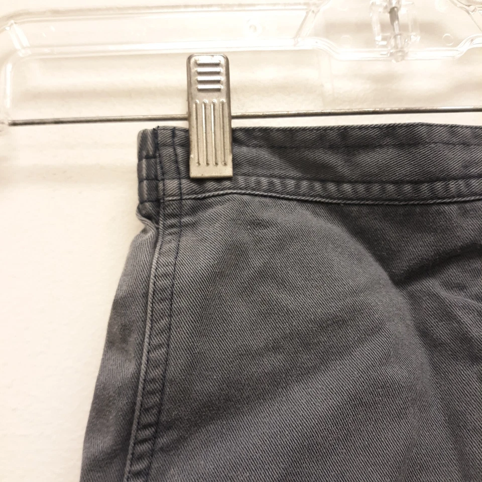 Niñas Ralph Lauren Falda-Talla 4T-Azul-Corto Frente Abierto Gris 100% Algodón  Foto 4 de 4