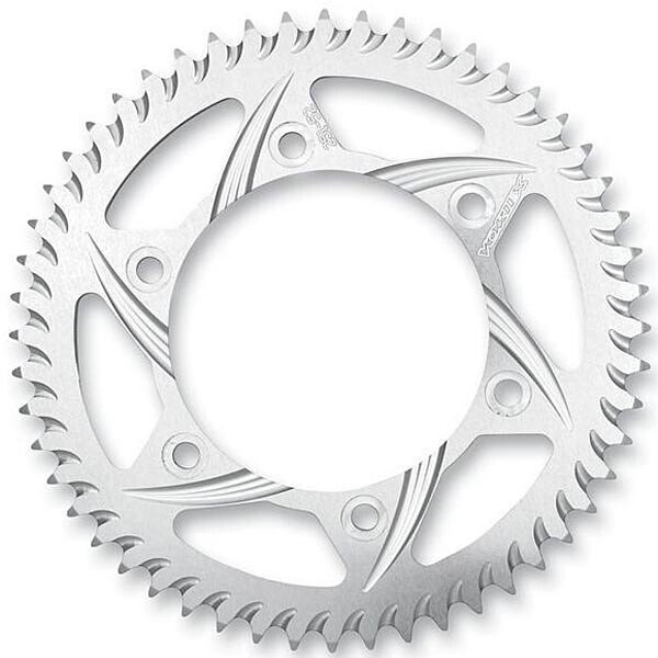 Vortex Racing - 452-44 - Aluminum Rear Drive Sprocket, Silver