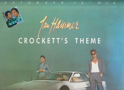 Jan Hammer - Crockett's Theme (Extended 12'' Mix) Maxi (VG/VG) .