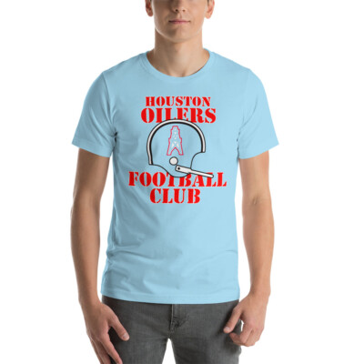 Houston Oilers Football Club Vintage Style Graphic Tee Shirt Unisex t-shirt