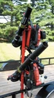 Jungle Jims Double Backpack Blower Holder Rack 2BH | Landscape Trailer Mount