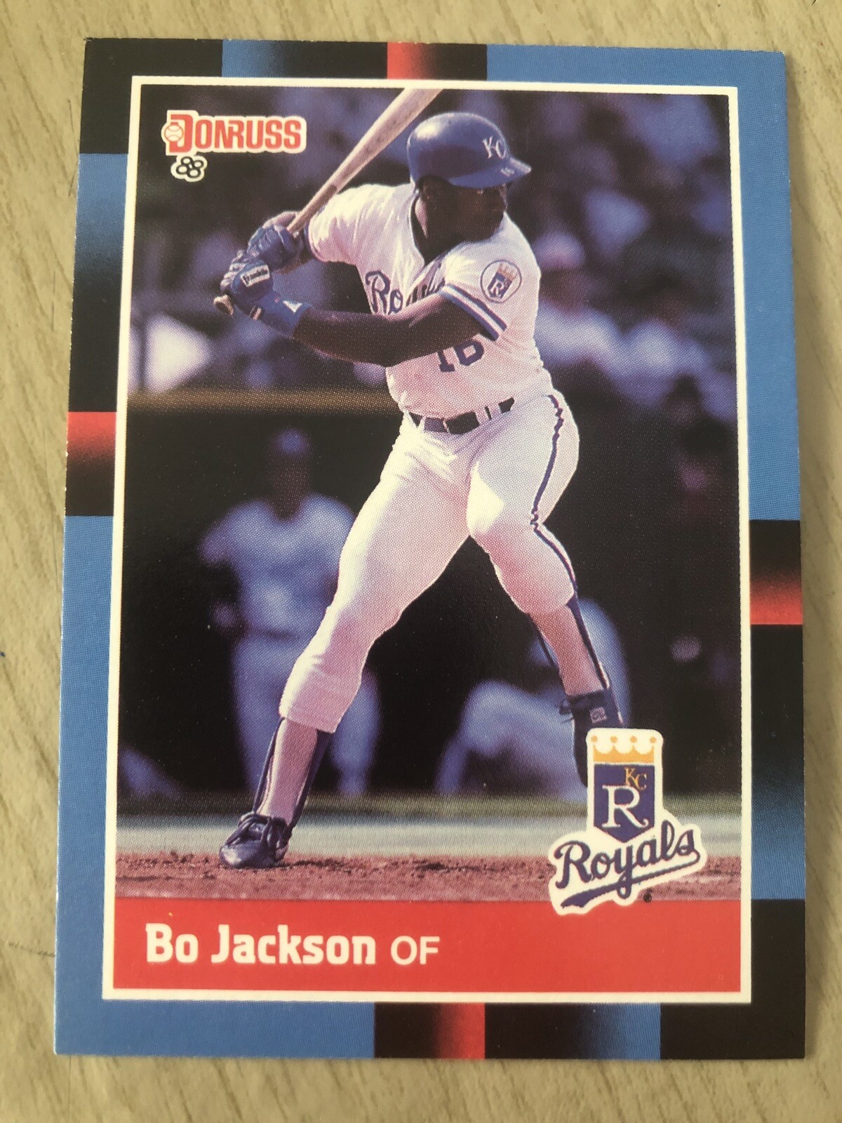 1988 Donruss Bo Jackson 220 Error Baseball Card Blank Back eBay