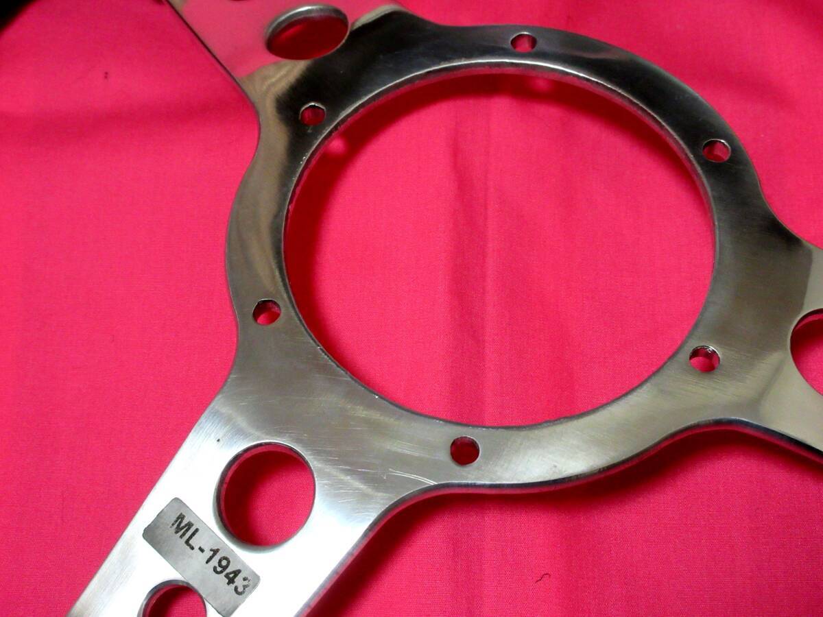 英国Mountney GTステアリング30.5センチ35.5センチセット MOUNTNEY GT Steering Wheel 35.5Φ Black Leather Polished