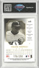 Frank Thomas 10 Graded Baseball Sports Trading Cards & Accessories