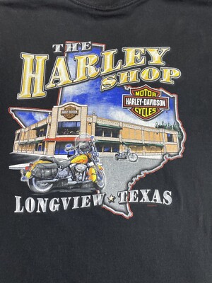 Vtg Harley Davidson 105 Years Anniversary T-Shirt Large Black