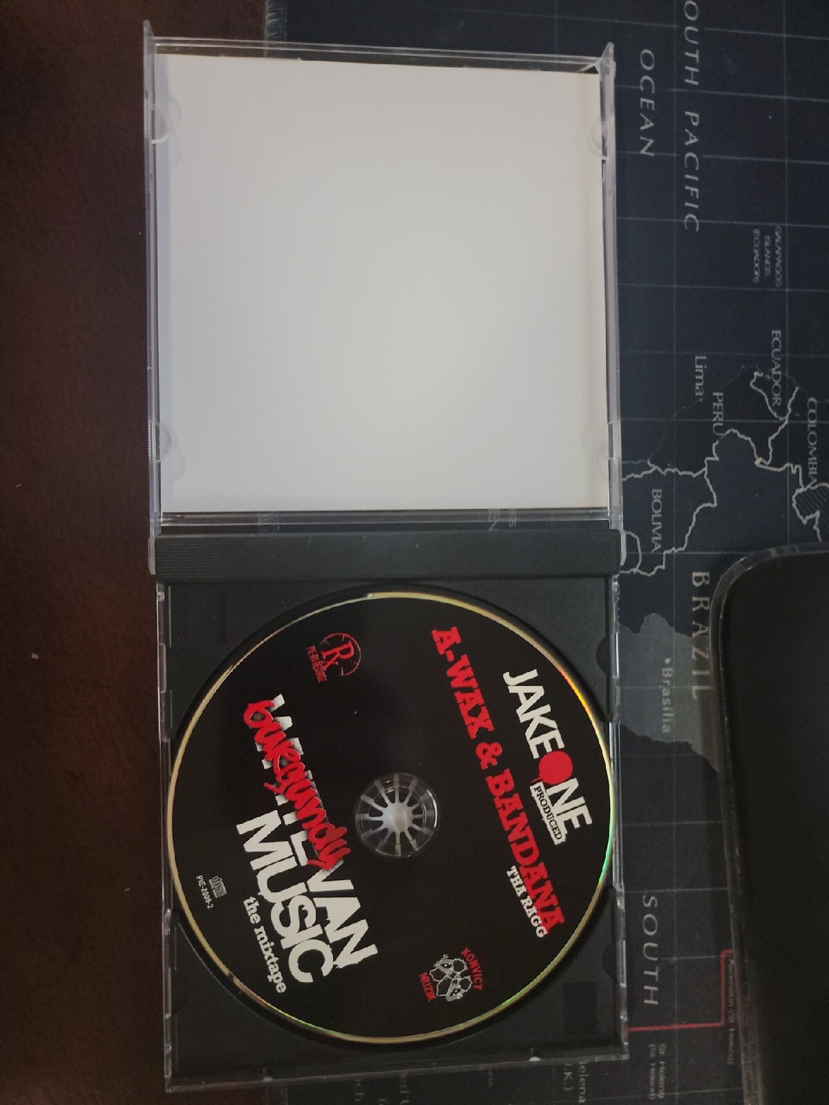 Pie Rx Awax A-Wax & Bandana The Ragg Burgundy Van Music PIE-RX Recordz Piru Norteno ...