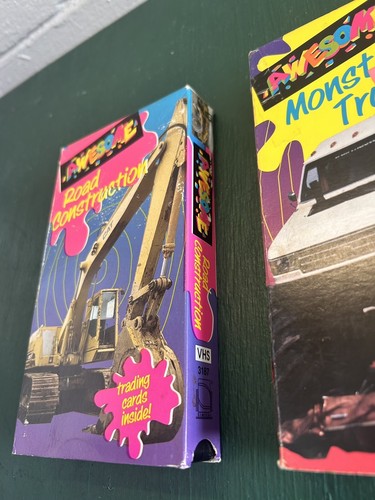 Awesome Monster Trucks VHS, 1991 Bearly Tame - Doug Spanier & Road Construction - Picture 8 of 16