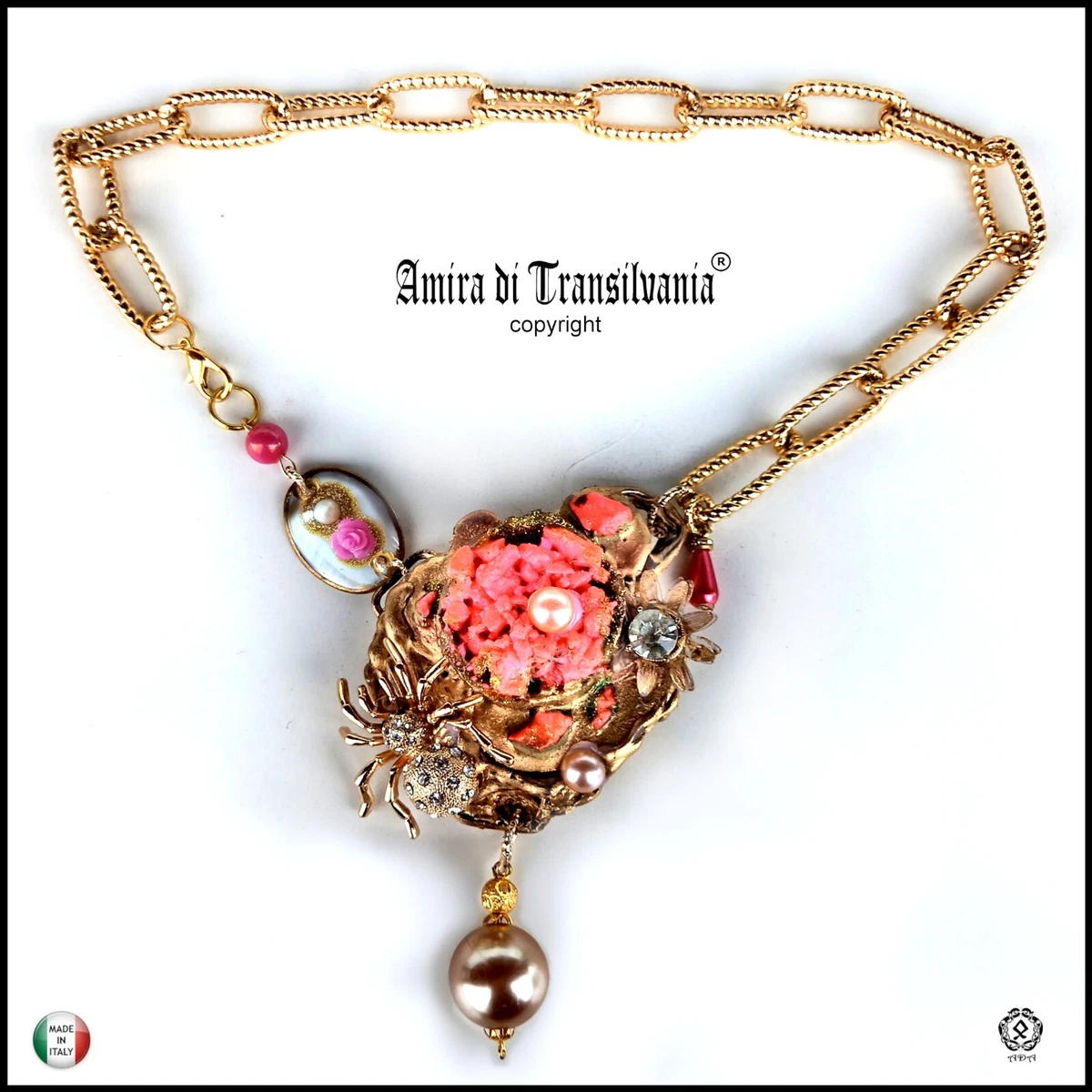 Collana Artigianale Con Ciondolo In Cristallo Naturale – Pietre Colorate Chakra, Perfetta Per Gioielli Fai-da-Te - 3