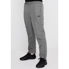 Slazenger Zip Pocket Open Hem Woven Pant Tracksuit Bottoms Jogging Pant XS - 4XL