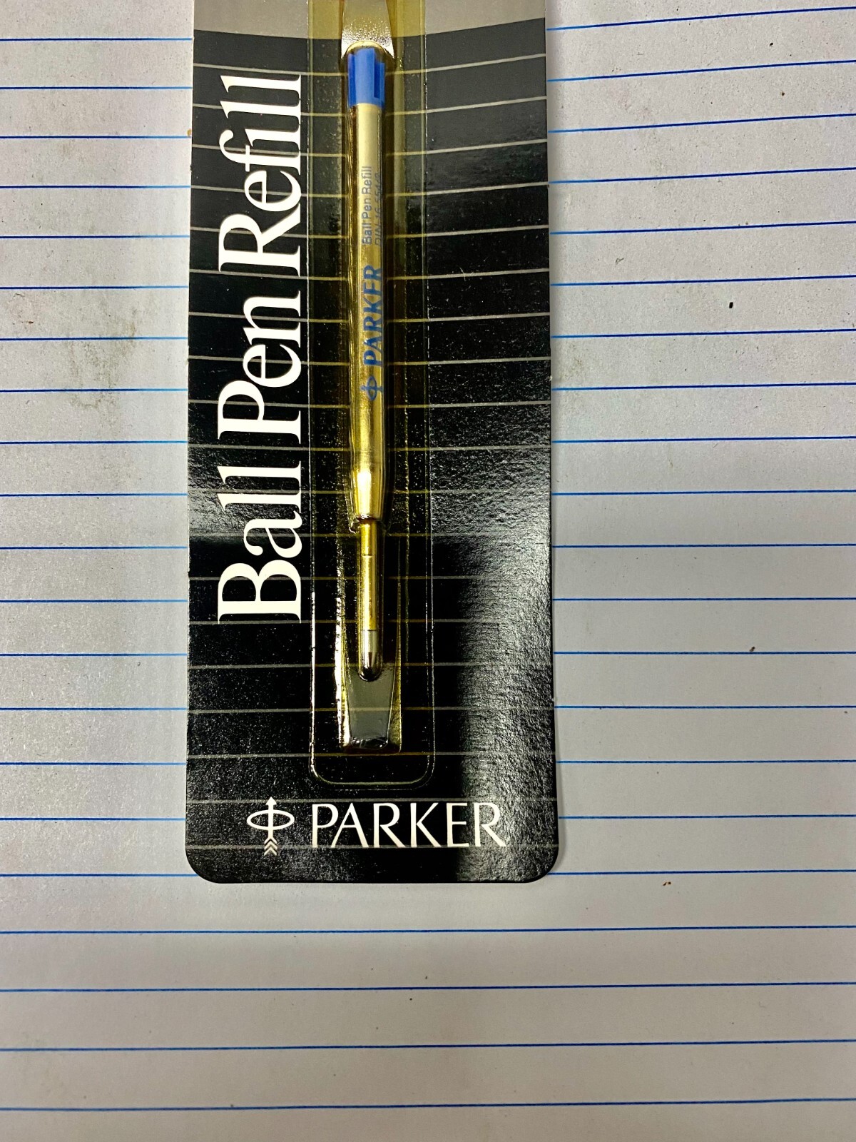 1 Original Parker Ball Pen Refill, Fine, Blue 30325