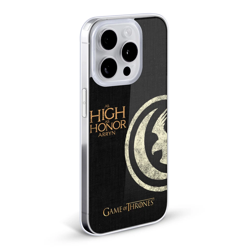 OFFICIAL HBO GAME OF THRONES HOUSE MOTTOS SOFT GEL CASE FOR APPLE iPHONE PHONES - Image 2 of 4