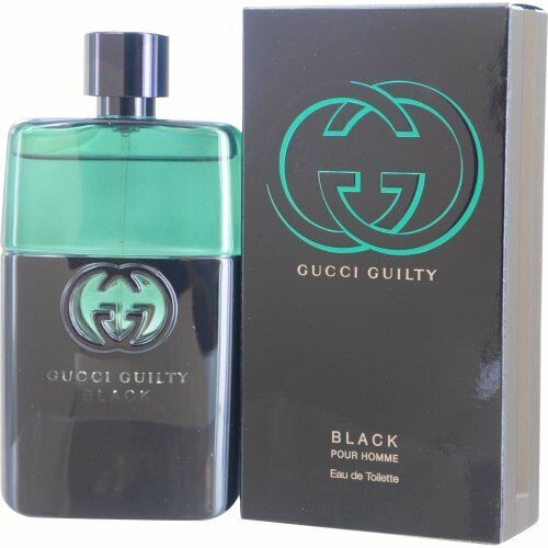 voertuig Gepland heerser Gucci Guilty Black by Gucci 3.0 oz EDT Cologne for Men New In Box  885248501416 | eBay