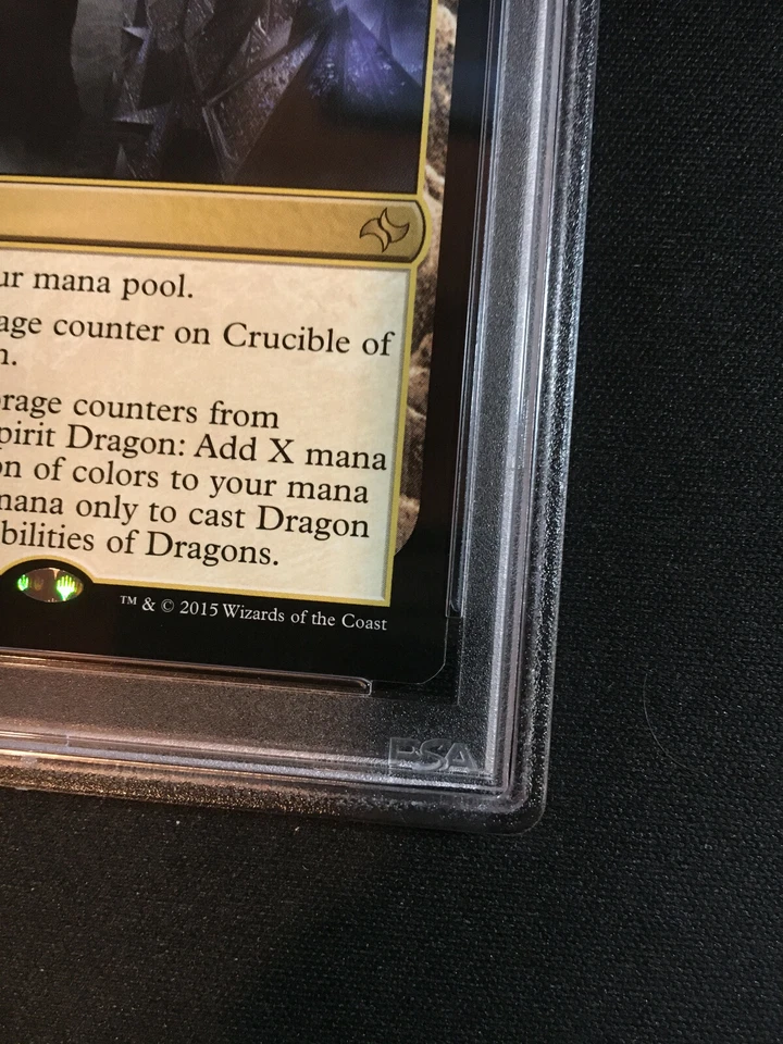 2015 Magic The Gathering Fate Reforged - Crucible of the Spirit Dragon - PSA 10 - Image 2 of 4