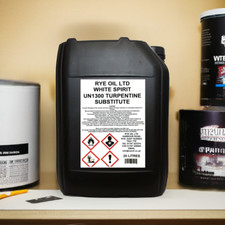 WHITE SPIRIT 20L (4 X 5L) for Thinning and Brush Cleaning