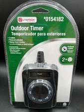 Prime Light Sensing Outdoor Countdown On/Off Timer with 7 Settings (Utilitech)