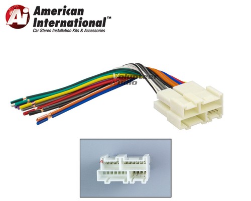Car Stereo CD Player Wiring Harness 