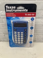Texas Instruments 503 SV Basic Calculator