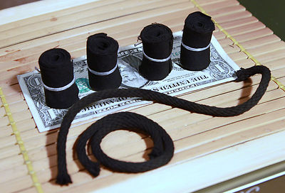 How To Make Charcloth & Char Rope Combo - Bushcraft Outdoor Survival, Char Cloth In The Oven - Foto 10