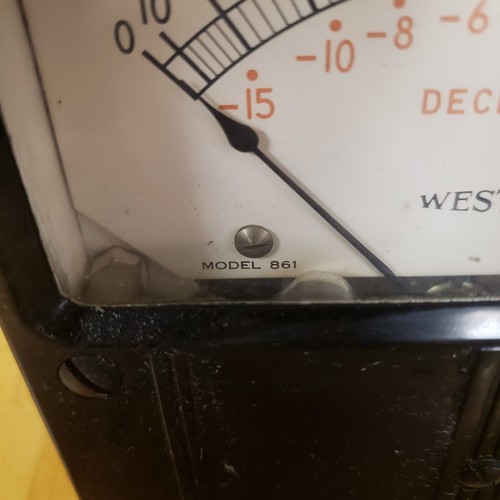 Weston Decibel Meter Modulazione Cancelli Modello 861 - Foto 3 di 4