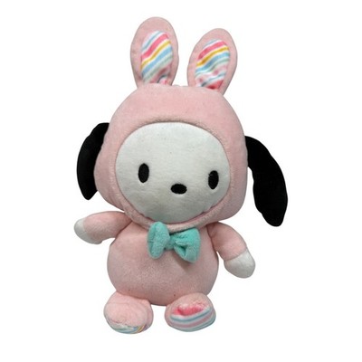 SANRIO Hello Kitty & Friends EASTER BUNNY POCHACCO 11'' Plush STUFFED ANIMAL FLAW