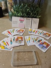 Vtg 1986 Hearts Card Game Whitman Complete Creative Child Games Hardcase