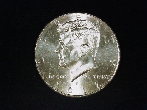 2012-P Kennedy Half Dollar AU++ (1). Free Shipping!