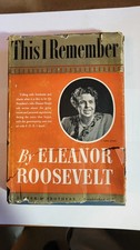 Eleanor Roosevelt SIGNED First Edition 1949 