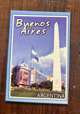 Buenos Aires, Argentina Souvenir Refrigerator Magnet - Ships Free