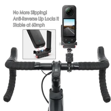 Dual Cold Shoe Magnetic Mount for Insta360 X2 X3 X4 X5 Panoramic Accessories