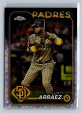 2024 Topps Chrome Logofractor Edition - Luis Arraez #216 Padres 
