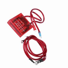 Universal Fuel Saver Voltage Stabilizer Regulator Kit W/ 3 Earth Ground Cables #