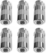 6 PCS Grease Gun Couplers, Replacement for Milwaukee Grease Gun Tips Fits M18 an