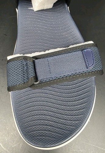 Skechers Men's Go Walk 5 Carbourg Open Toe Sandals - Navy/Black - UK 11 / US 12 - Picture 16 of 23