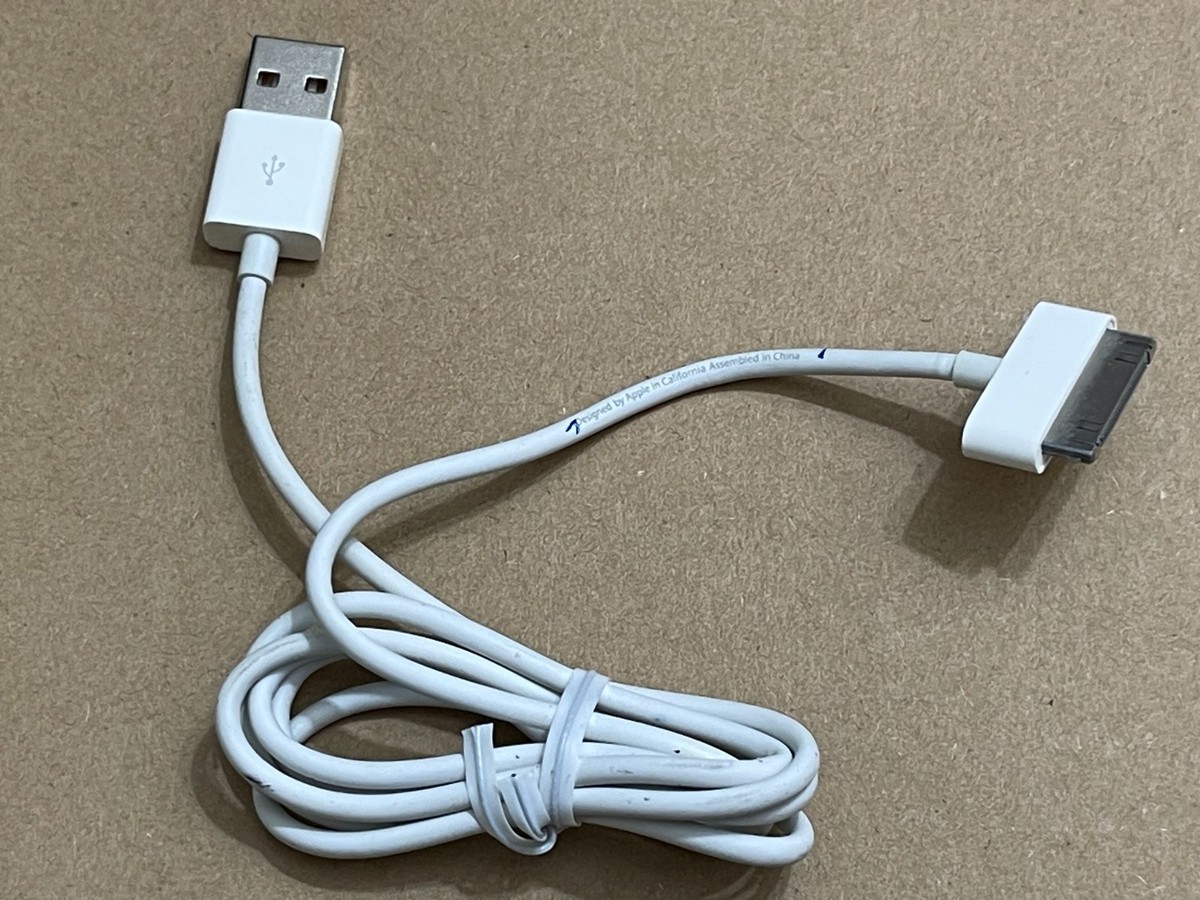 Genuine Apple USB Data Sync Cable Cord Charger Fo iPod iPad iPhone
